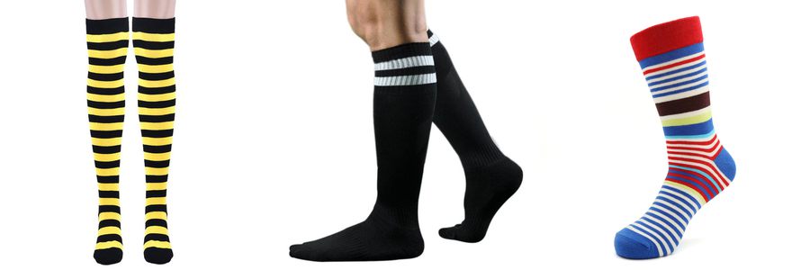 cheap striped socks